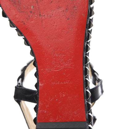 Christian Louboutin Alligator Rope Cataclou 60 Platform Sandals 39 Black 7 of 9