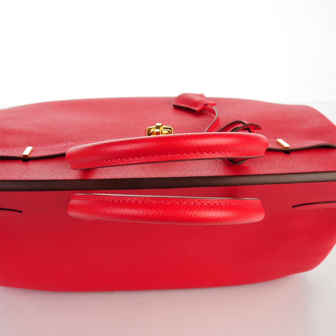 Epsom Birkin 35 Rouge Casaque