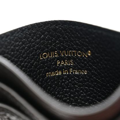 Louis Vuitton Empreinte Monogram LV Charms Card Holder Black 6 of 6