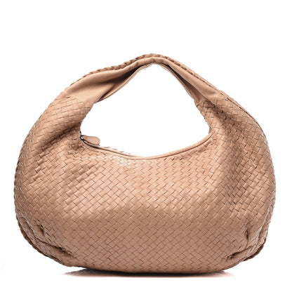 Bottega Veneta Nappa Intrecciato Medium Belly Veneta Hobo Camel 1 of 10