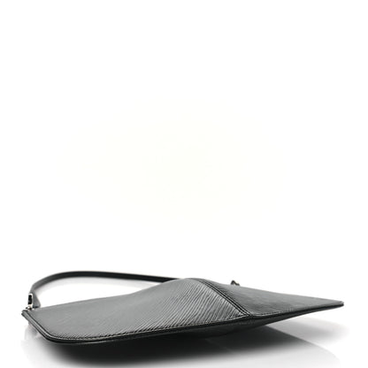 Louis Vuitton Epi Demi Lune Pochette Black 4 of 9