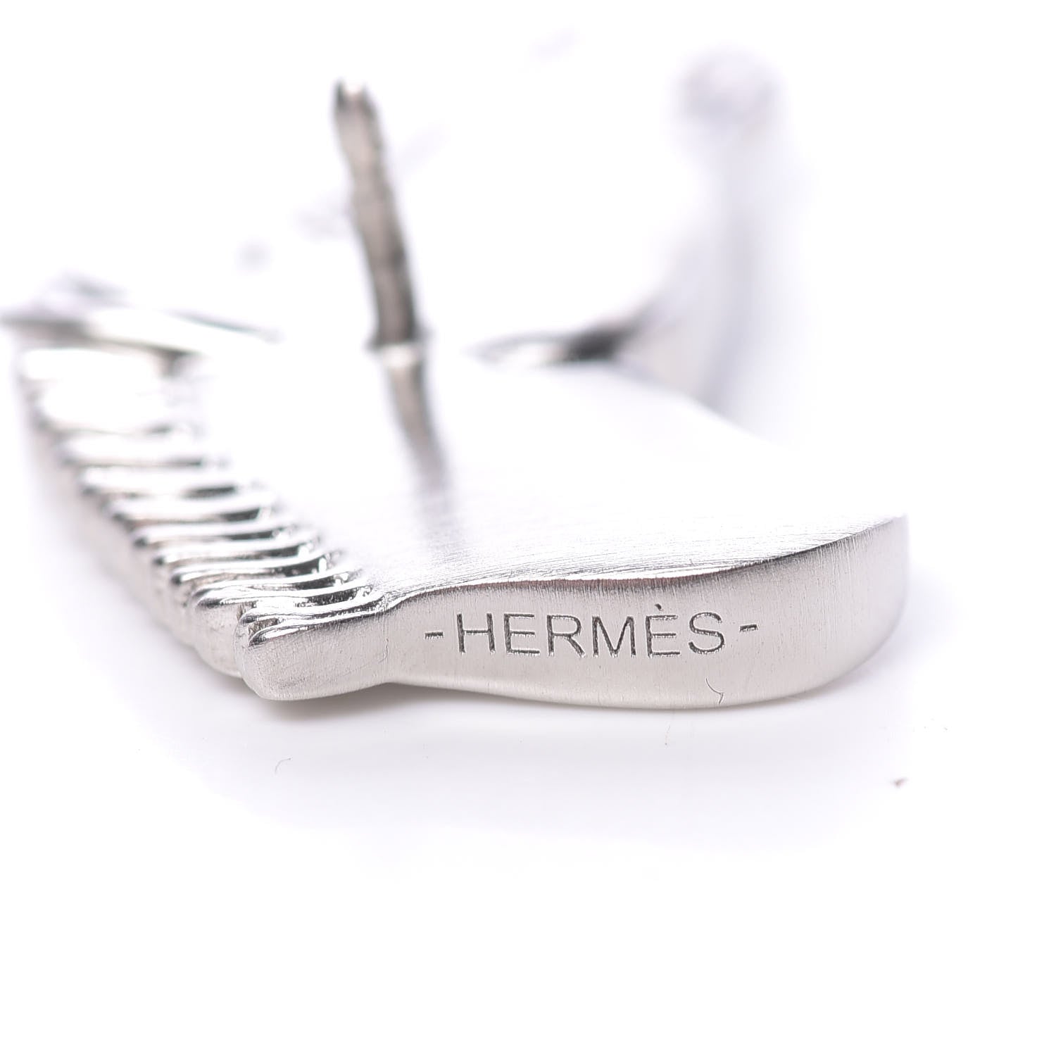 Hermes Palladium Talismans Cheval Badge 4 of 5