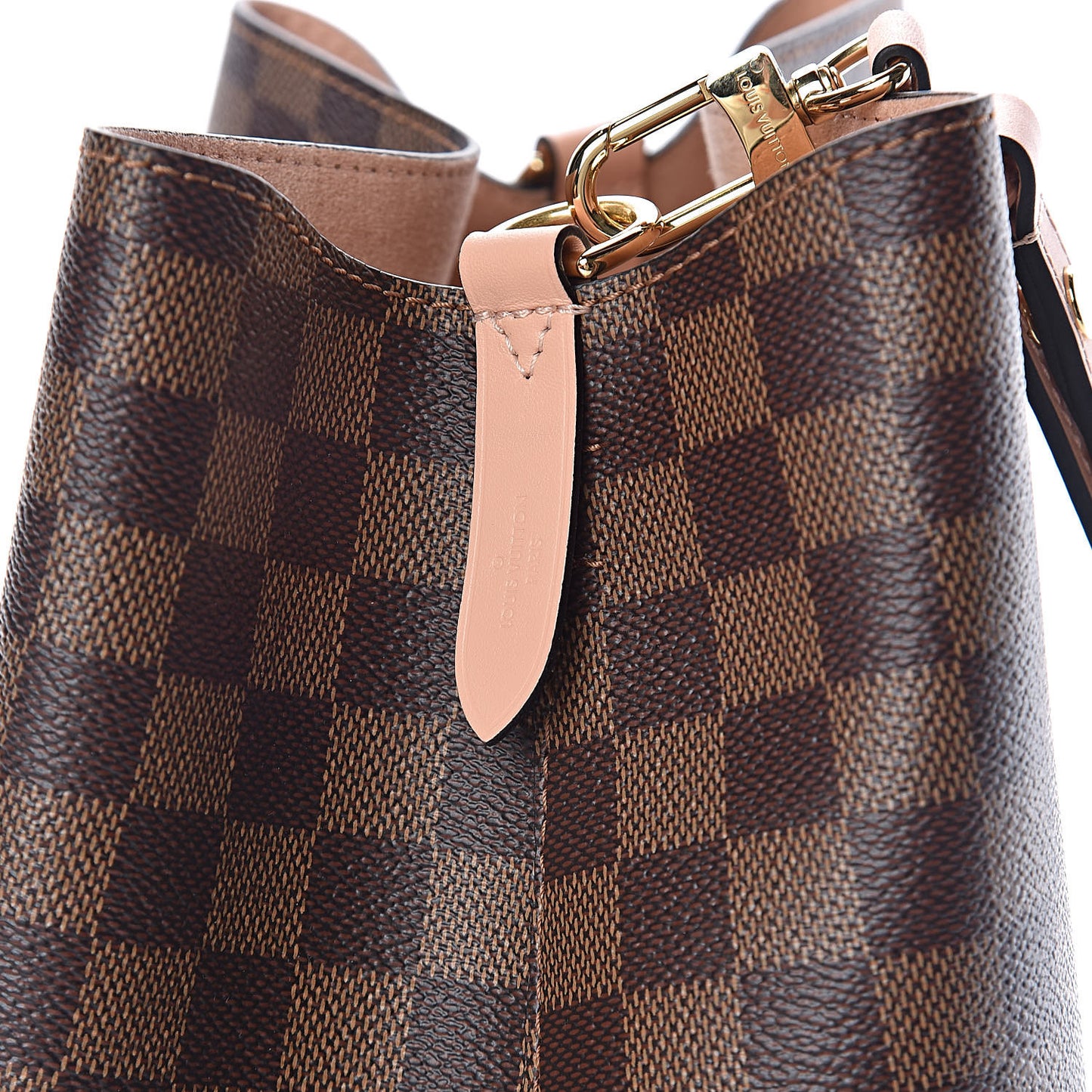Damier Ebene Neonoe MM Venus Pink