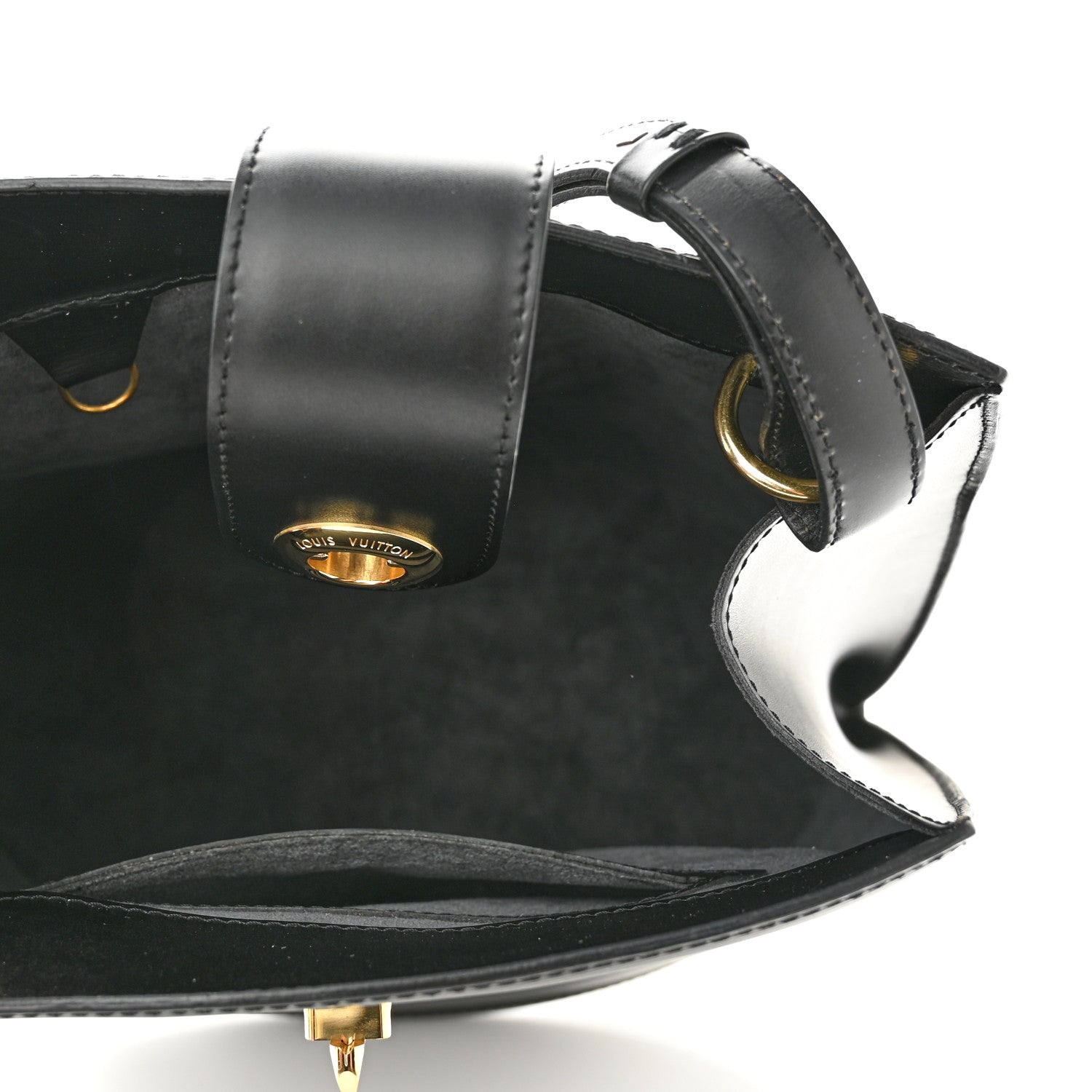 Louis Vuitton Epi Cluny Black 5 of 11