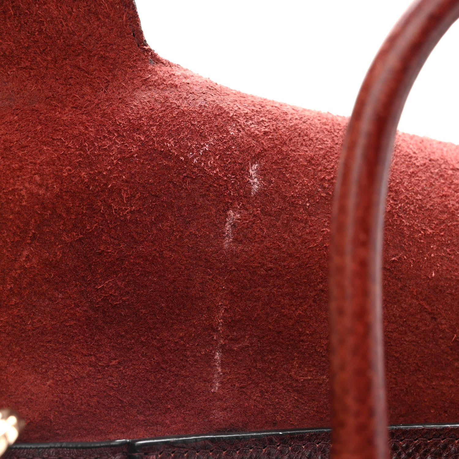 Mulberry Natural Leather Small Bayswater Oxblood 11 of 12