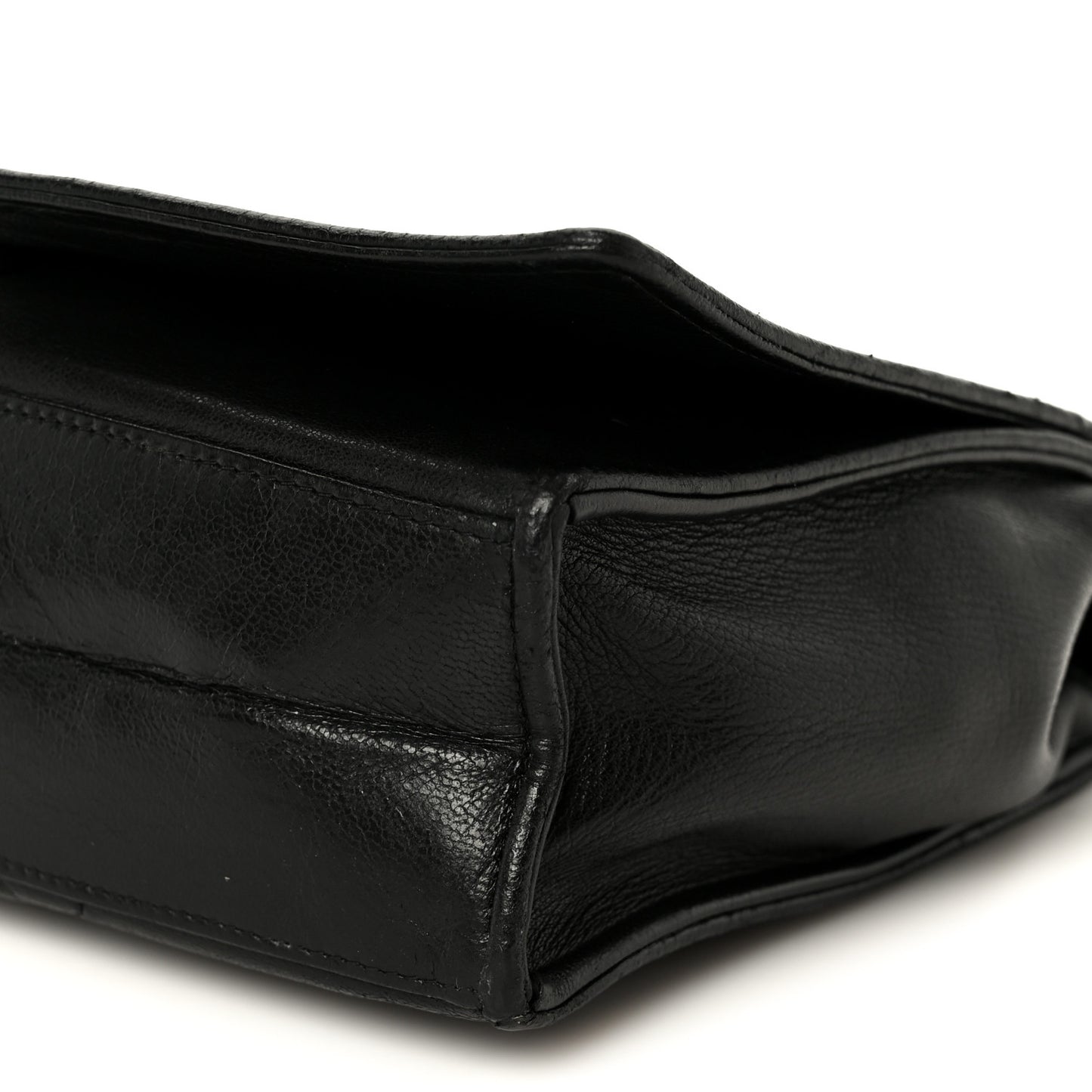 Lambskin Quilted Diamond CC Flap Black