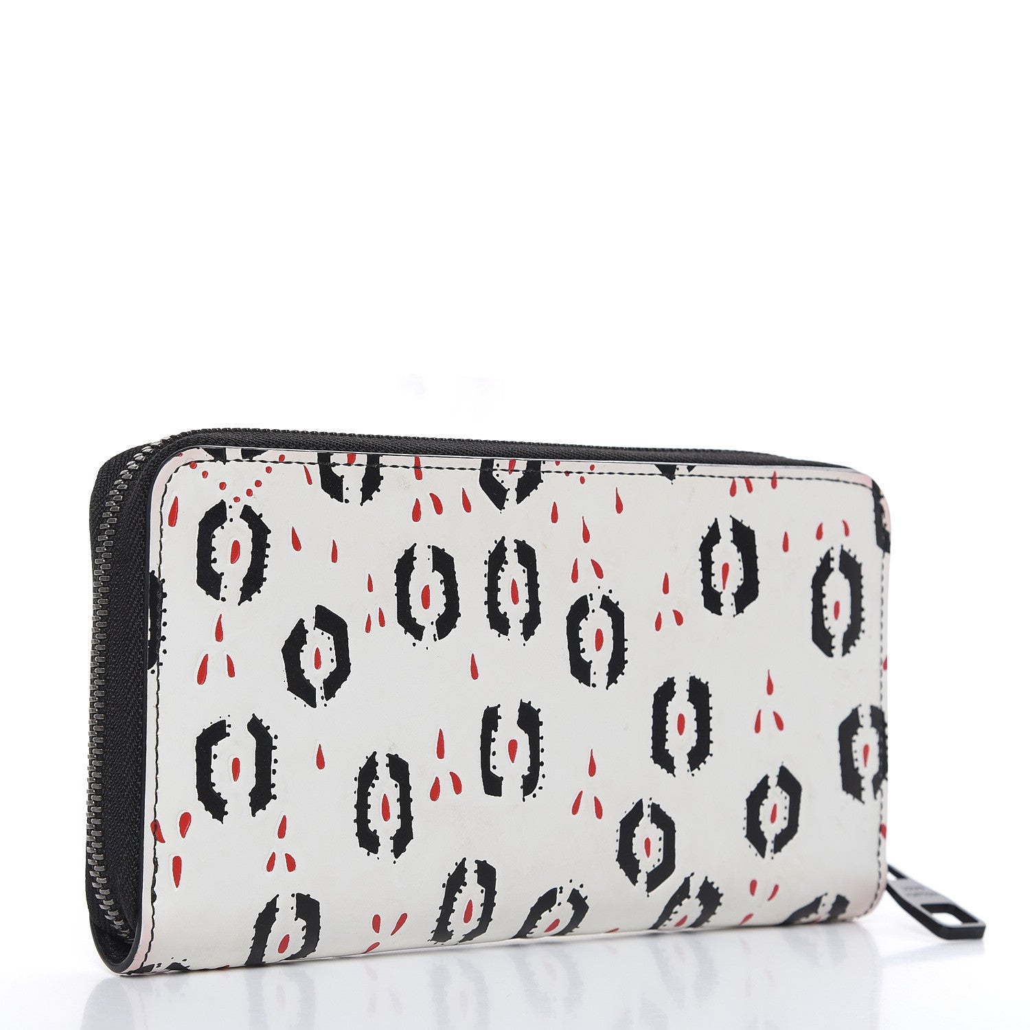 Louis Vuitton Calfskin Zippy Wallet Graphic Print 3 of 15