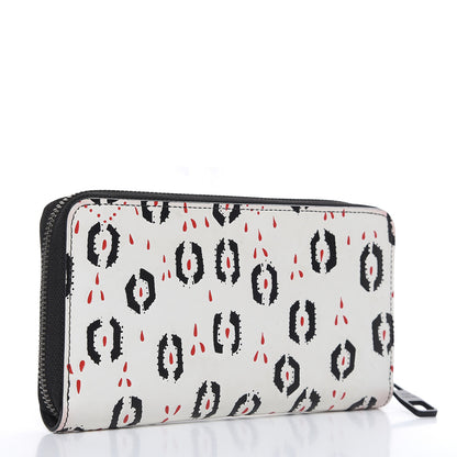 Louis Vuitton Calfskin Zippy Wallet Graphic Print 3 of 15