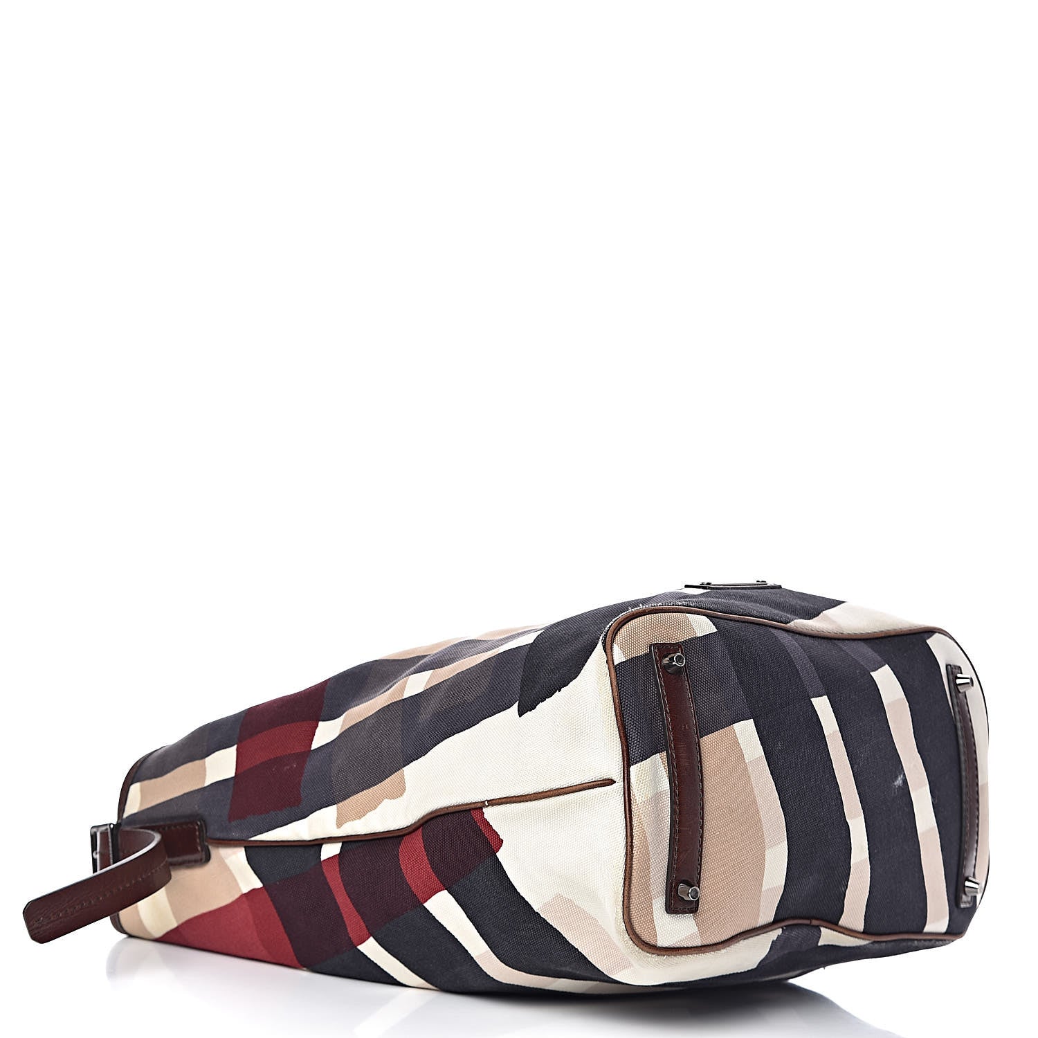 Burberry Canvas Check Bucket Bag Multicolor 4 of 17