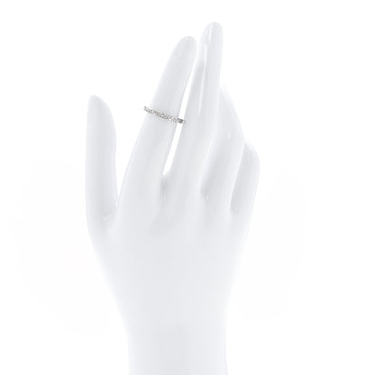 Graff 18K White Gold Diamond Laurence Graff Signature Band Ring 49 4.75 2 of 5