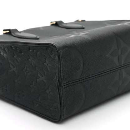 Louis Vuitton Empreinte Monogram Giant Onthego PM Black 8 of 9