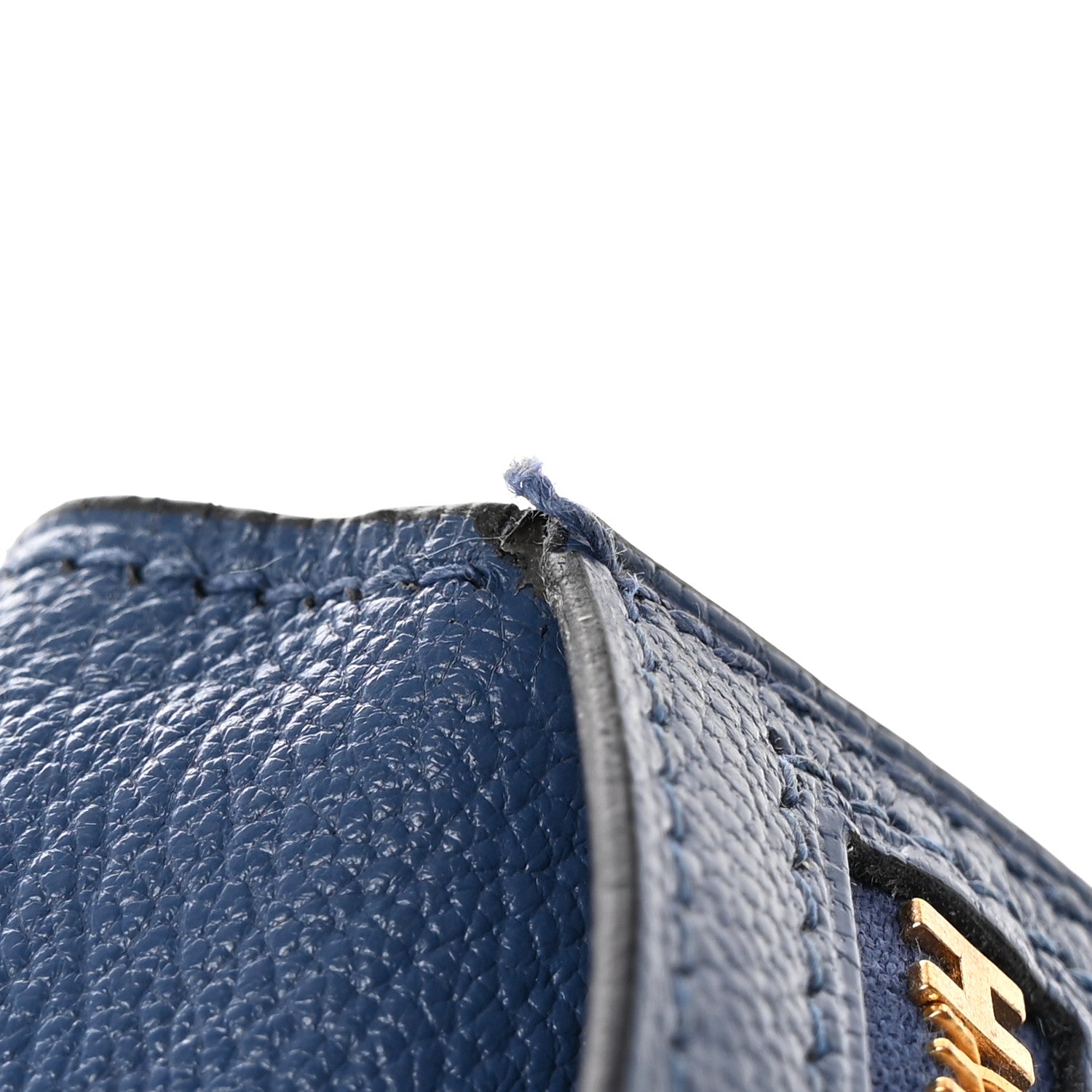 Hermes Chevre Mysore Bearn Gusset Wallet Bleu Agate 7 of 9