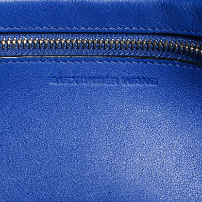 Alexander Wang Calfskin Large Emile Azure Silver Hardware 6 of 8