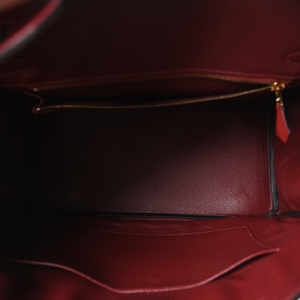 Hermes Togo Birkin 30 Rouge H 5 of 10