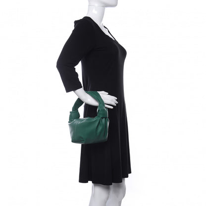 Bottega Veneta Nappa Mini Double Knot Bag Raintree 2 of 9