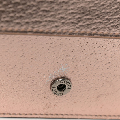Gucci Metallic Calfskin Super Mini Dionysus Shoulder Bag Rose Gold 11 of 11