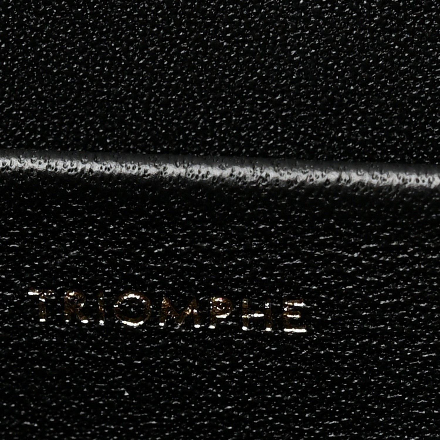 Celine Shiny Calfskin Medium Triomphe Black 6 of 9