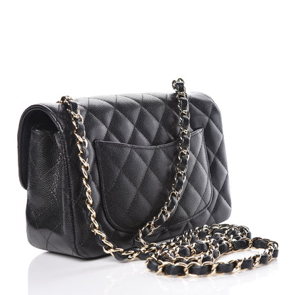 Chanel Caviar Quilted Mini Rectangular Flap Black 3 of 10