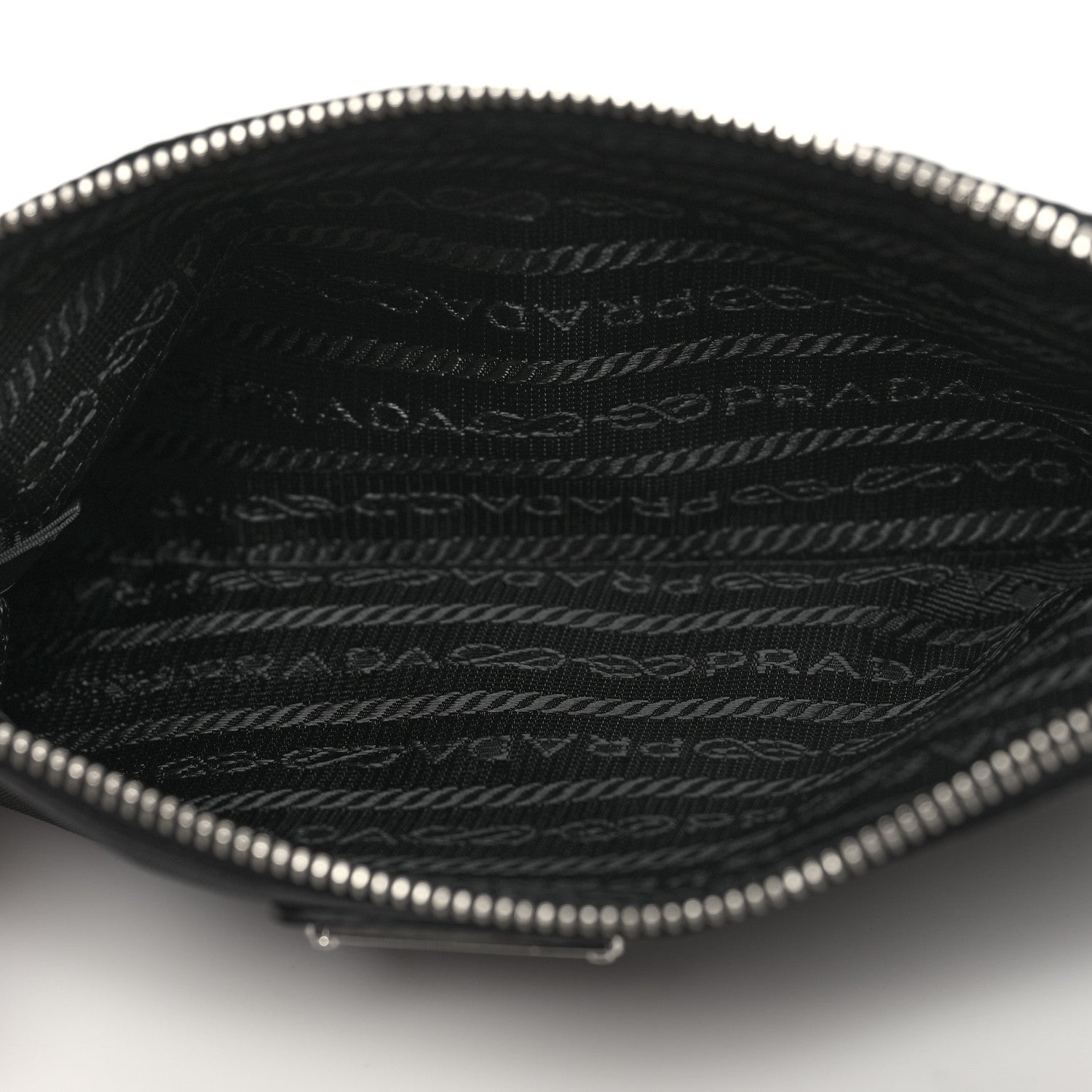 Prada Re-Nylon Saffiano Medium Backpack Black 7 of 11