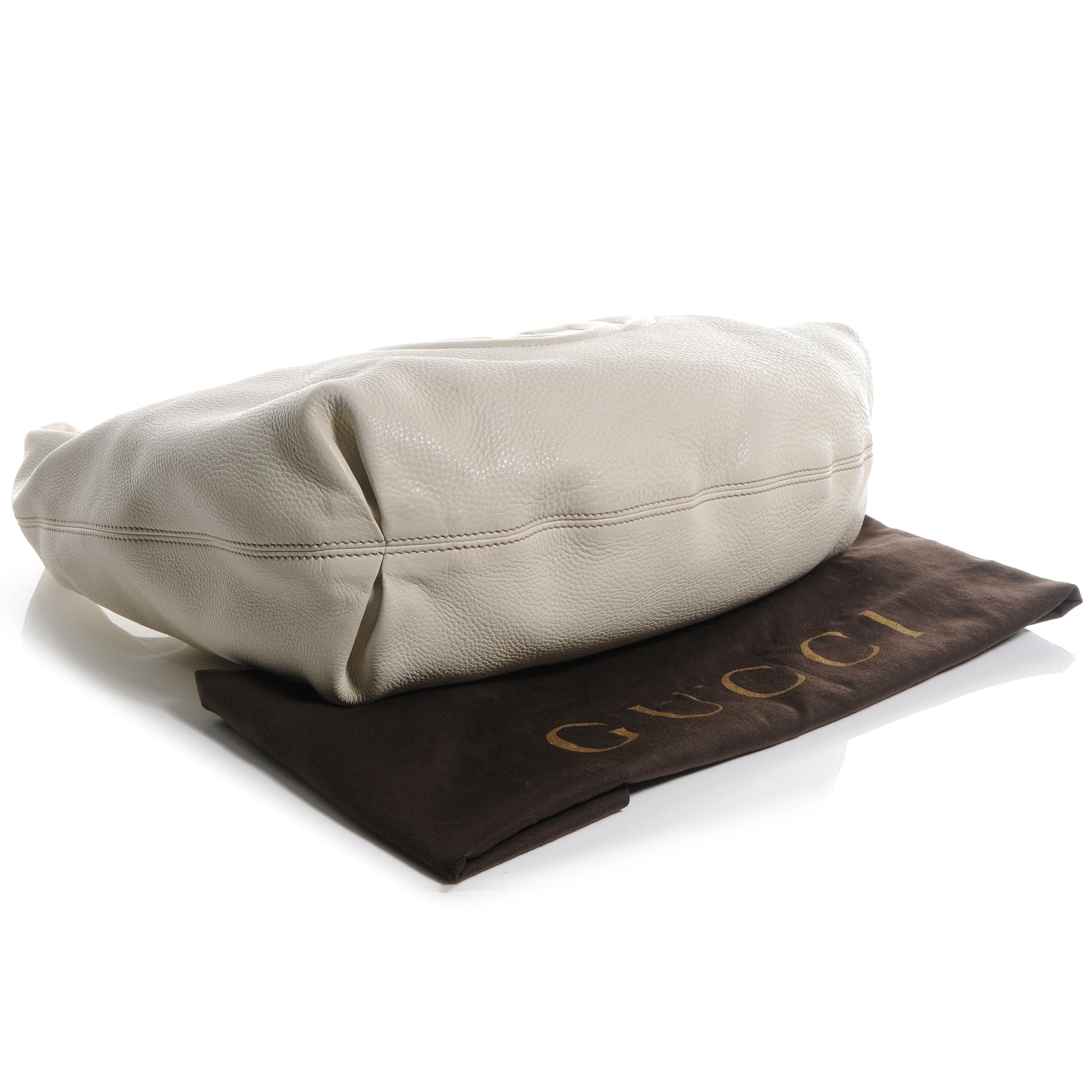 Gucci Cellarius Calfskin Soho Hobo Mystic White 4 of 7