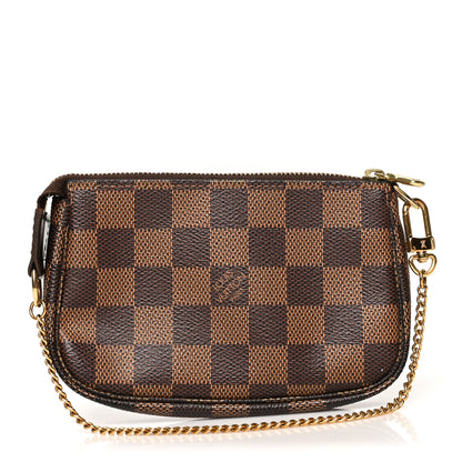 Louis Vuitton Damier Ebene Mini Pochette Accessories 1 of 10