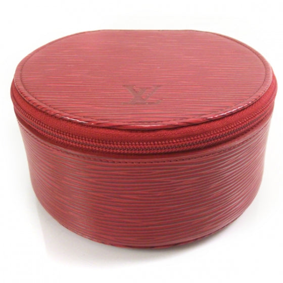 Louis Vuitton Epi Ecrin Bijoux Jewelry Box RED 1 of 6