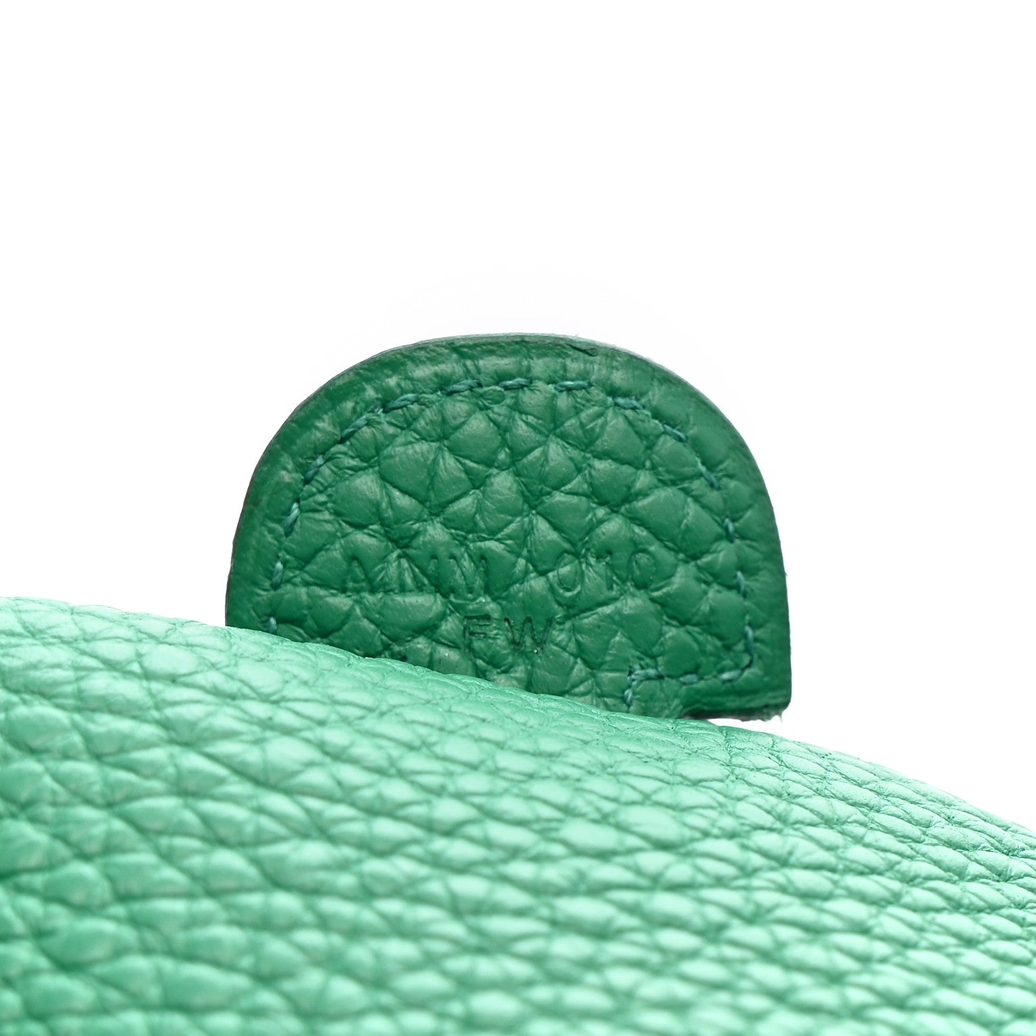 Hermes Taurillon Clemence Evelyne III PM Vert Vertigo 7 of 12