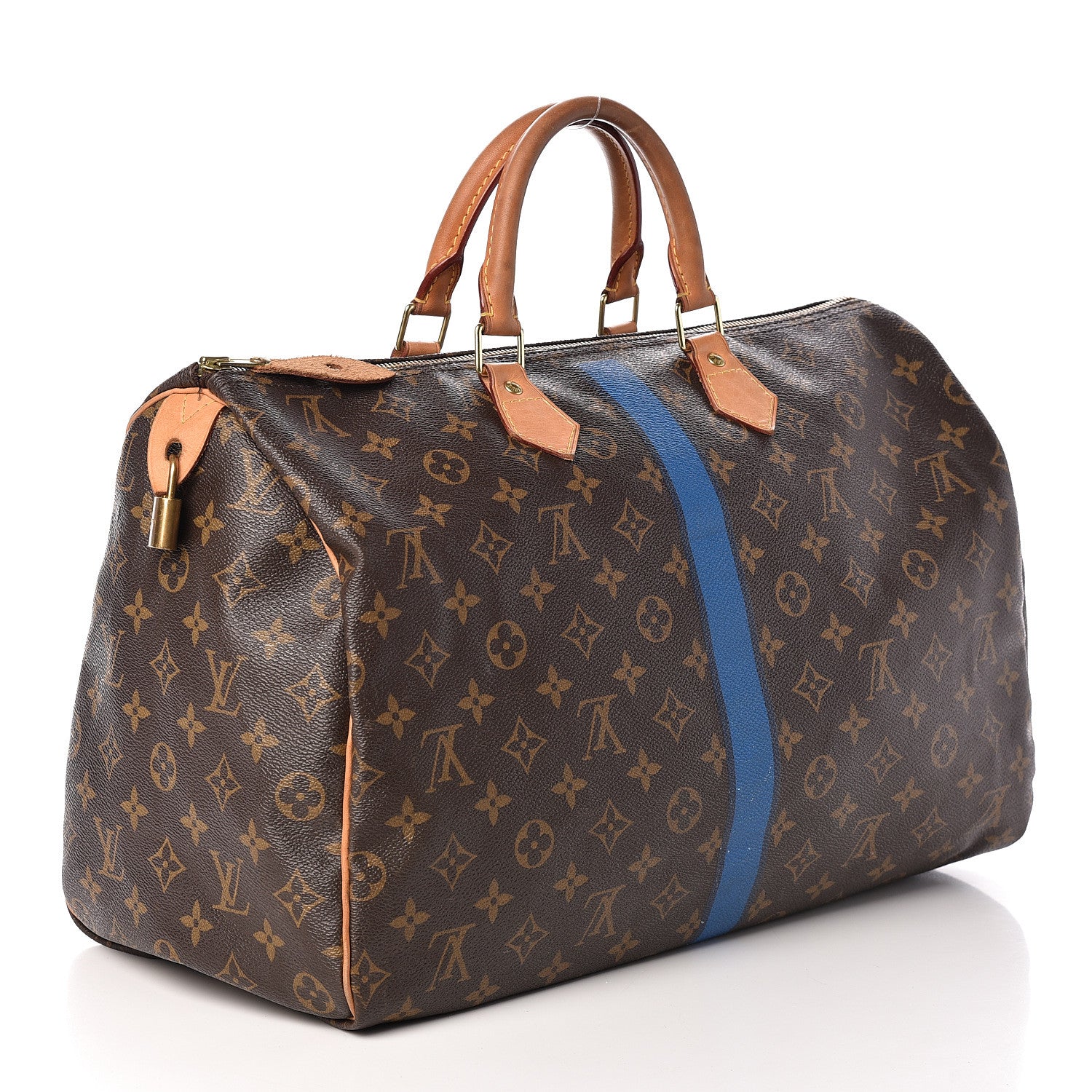 Louis Vuitton Monogram My LV Heritage Speedy 40 Blue de France Blue Clair 3 of 13