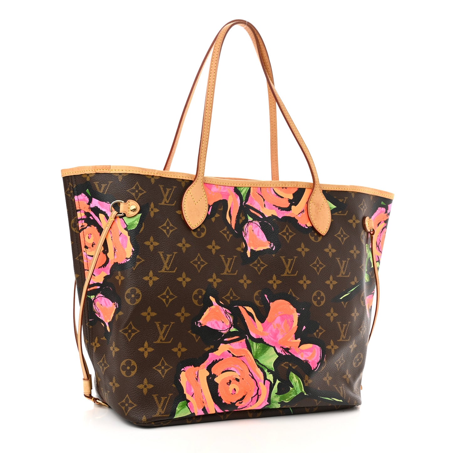 Monogram Roses Neverfull MM