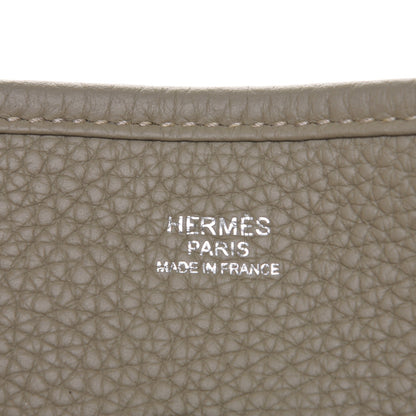 Hermes Taurillon Clemence Evelyne III PM Sauge 6 of 7