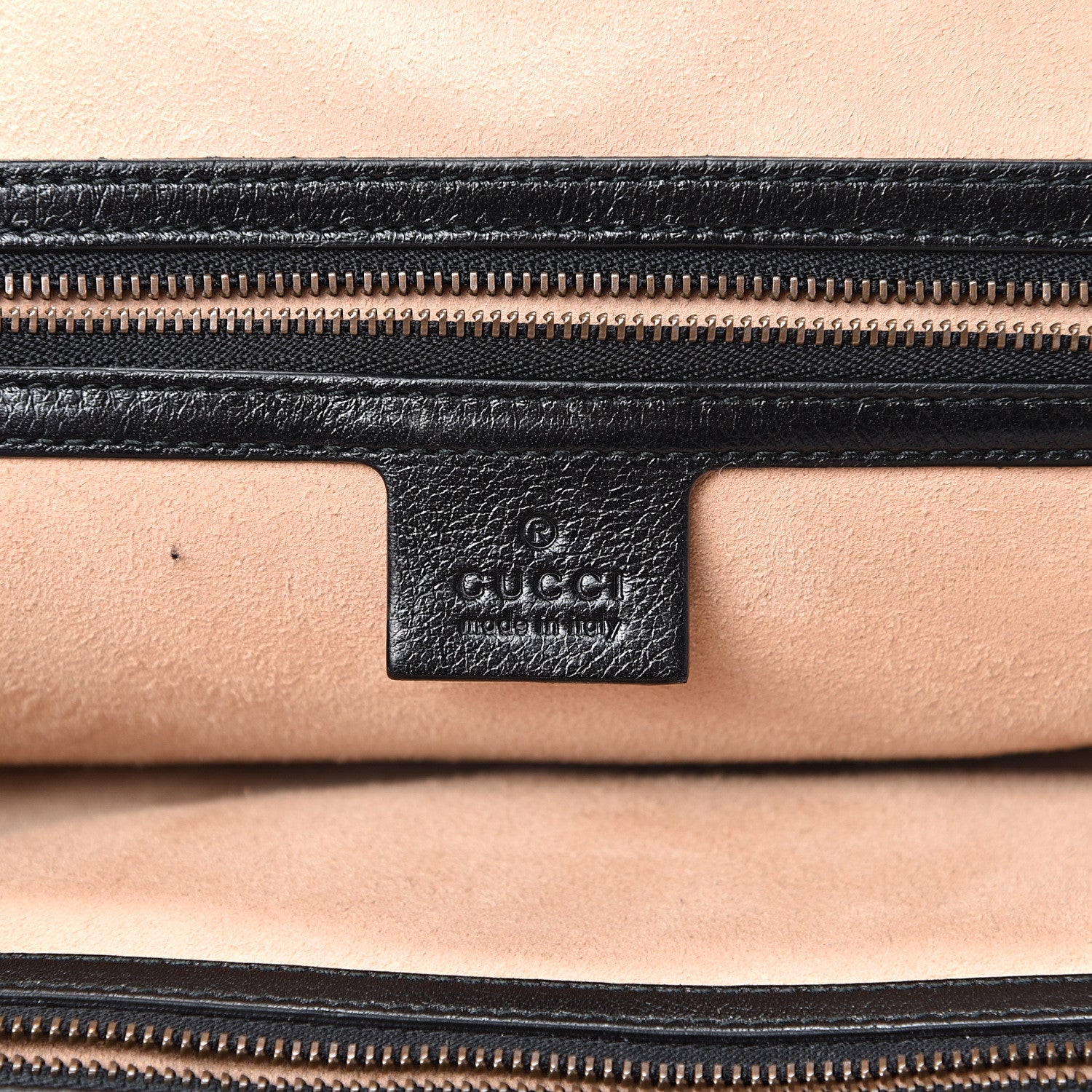 Gucci Calfskin Medium Re(Belle) Top Handle Bag Black 5 of 11