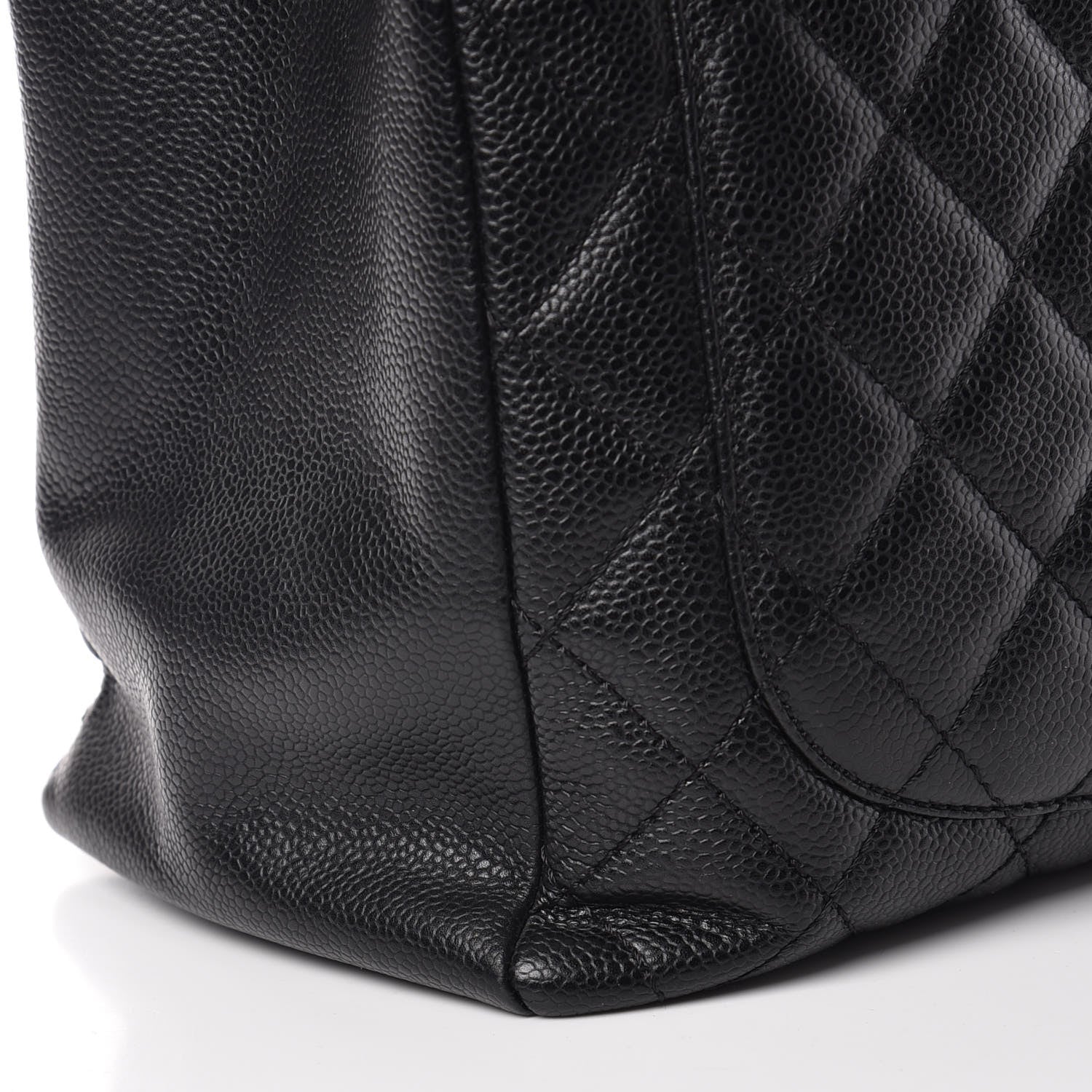Chanel Caviar Quilted Grand Shopping Tote GST Black 10 of 13
