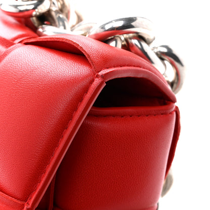 Bottega Veneta Lambskin Maxi Intreccio Padded Chain Cassette Crossbody Bag Nail Polish 12 of 12