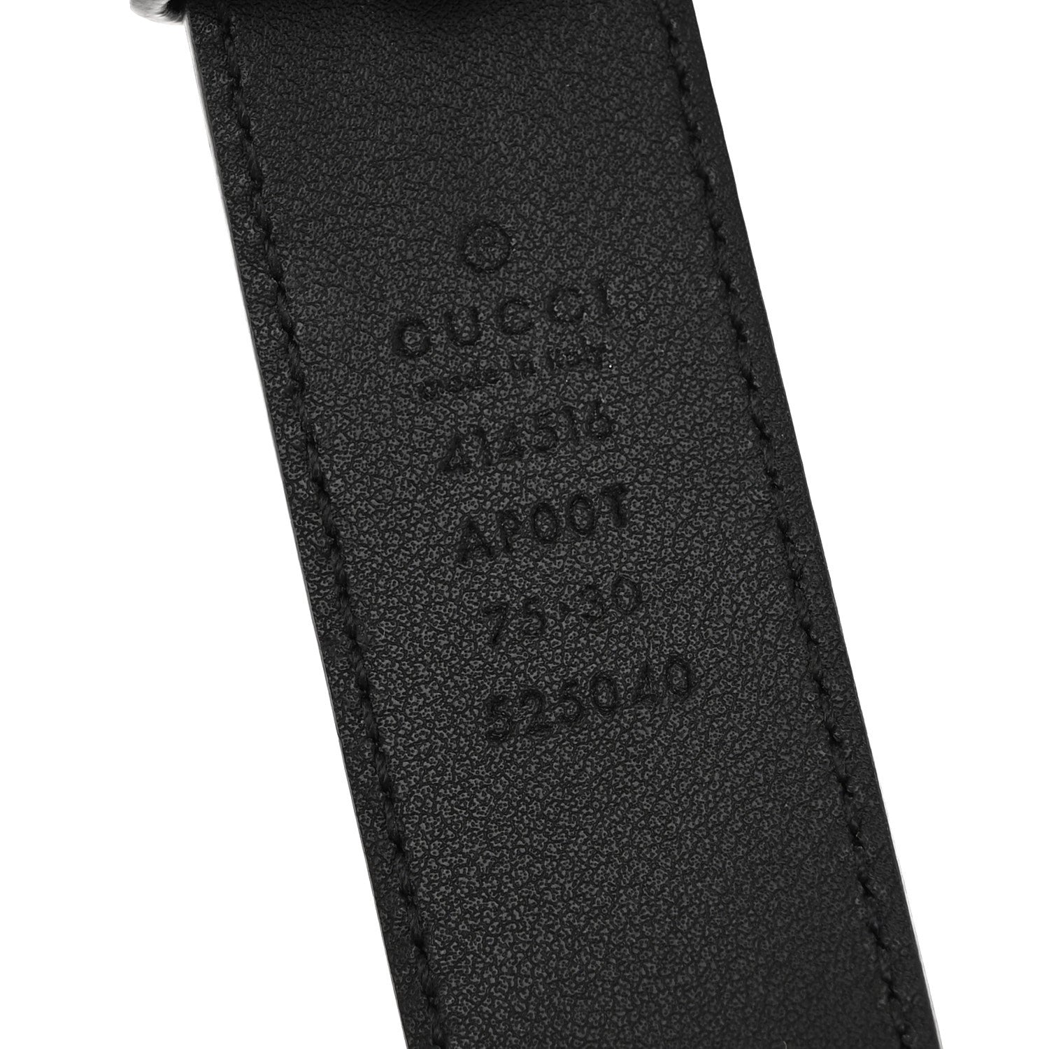 Gucci Calfskin Double G 30mm Belt 75 30 Black 5 of 7