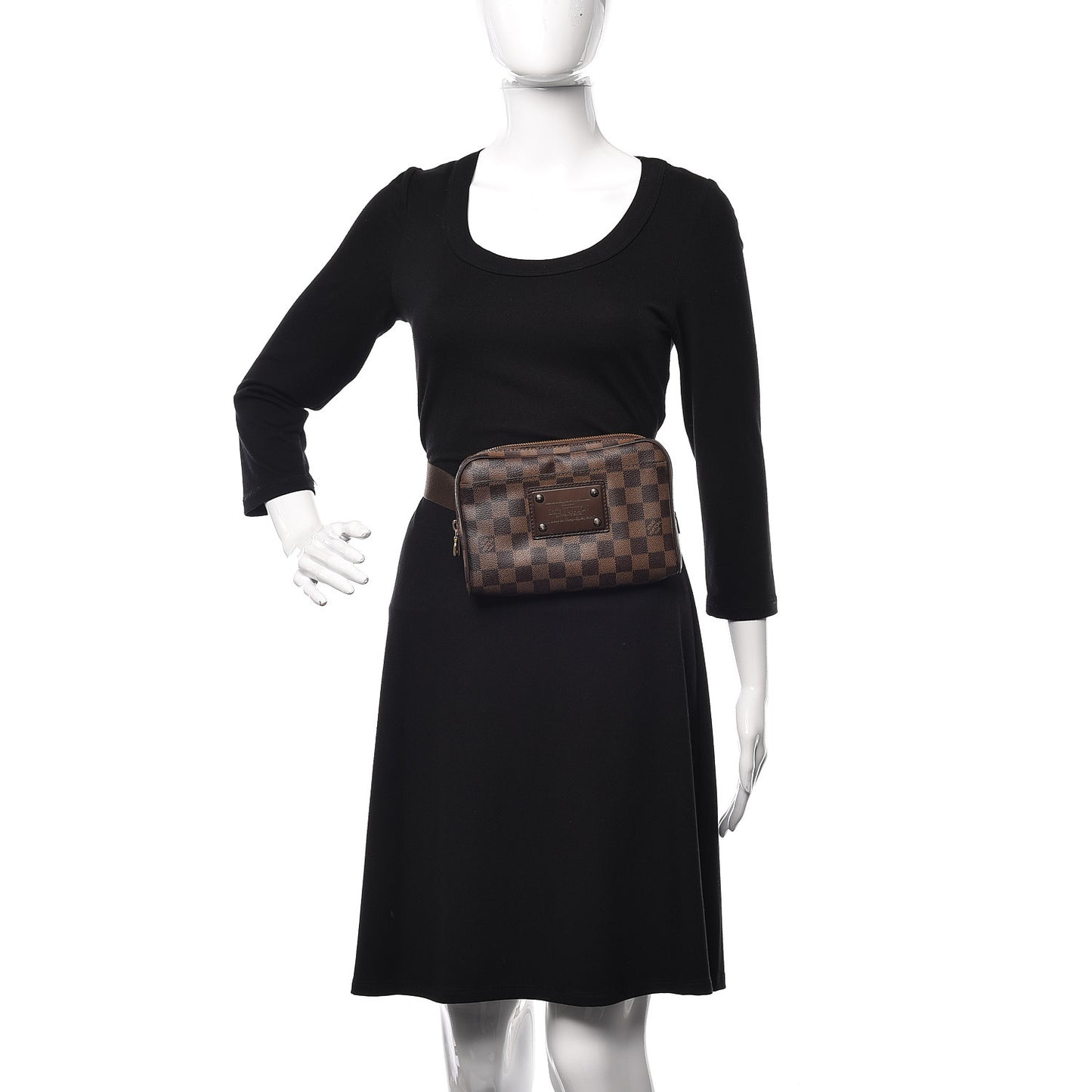 Damier Ebene Brooklyn Bum Bag