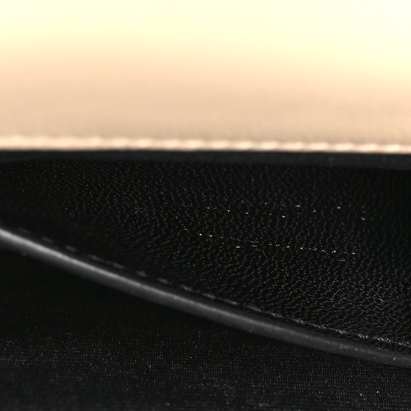 Grain De Poudre Classic Kate Monogram Clutch Dark Beige