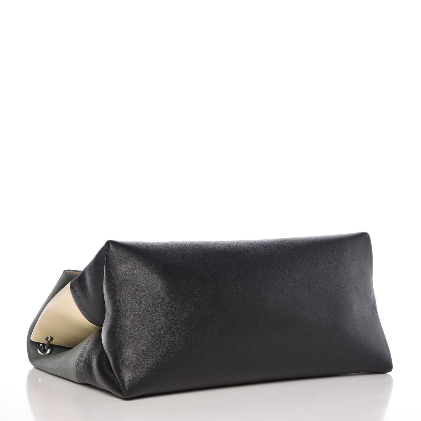 Calfskin All Soft Shoulder Bag Almond