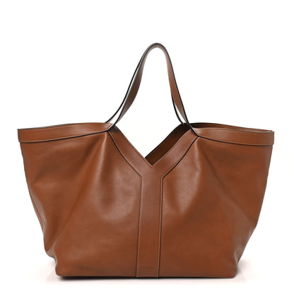 Saint Laurent Calfskin Y Tote Brick 1 of 10