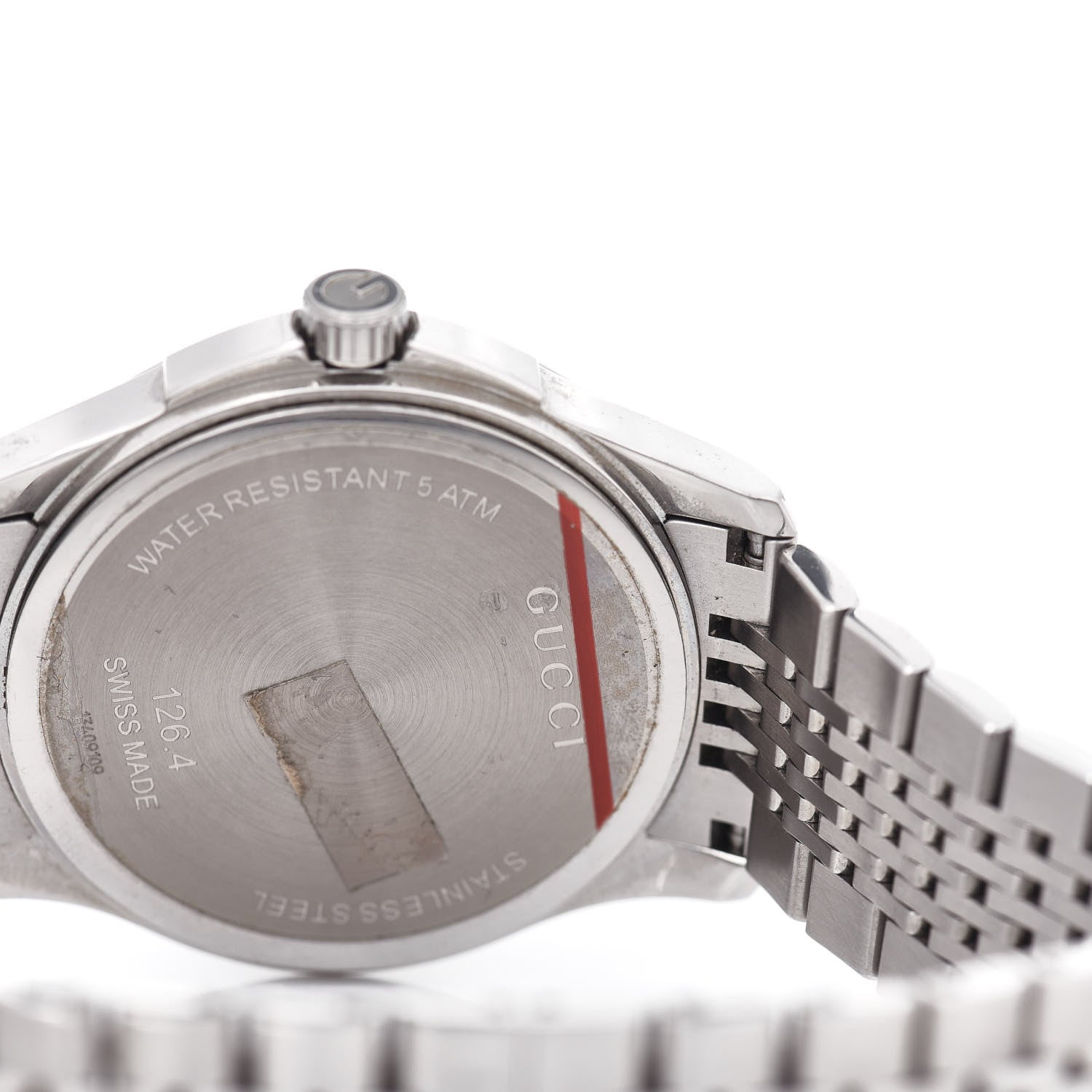 Gucci Stainless Steel 38mm G-Timeless Quartz Watch 5 of 5