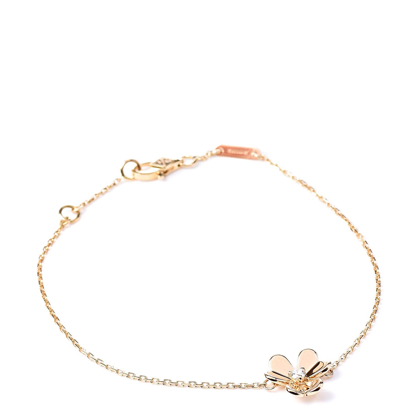 18K Yellow Gold Diamond Mini Frivole Bracelet