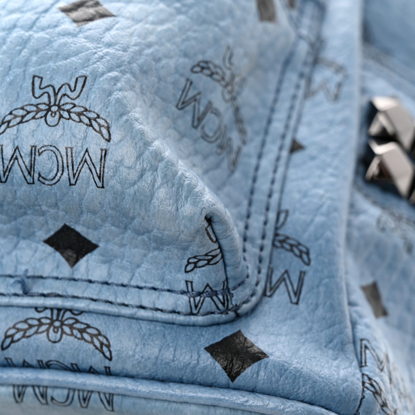 Visetos Side Stud Mini Stark Backpack Blue