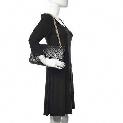 Chanel Aged Calfskin Quilted 50th Anniversary 2.55 Reissue 226 Flap Black 2 of 18