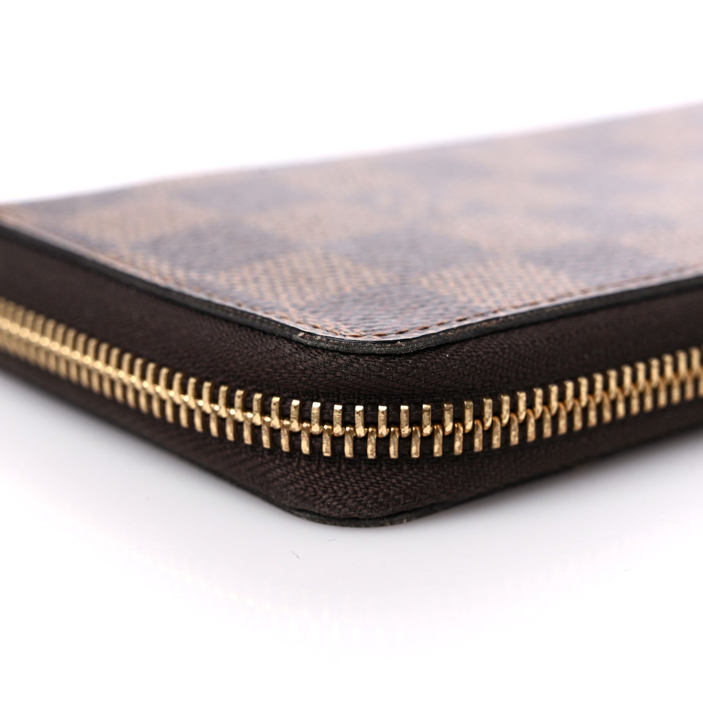 Damier Ebene Clemence Wallet Cherry