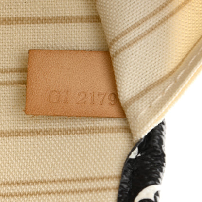 Louis Vuitton Monogram Giant Jungle Neverfull MM Ivory 7 of 10