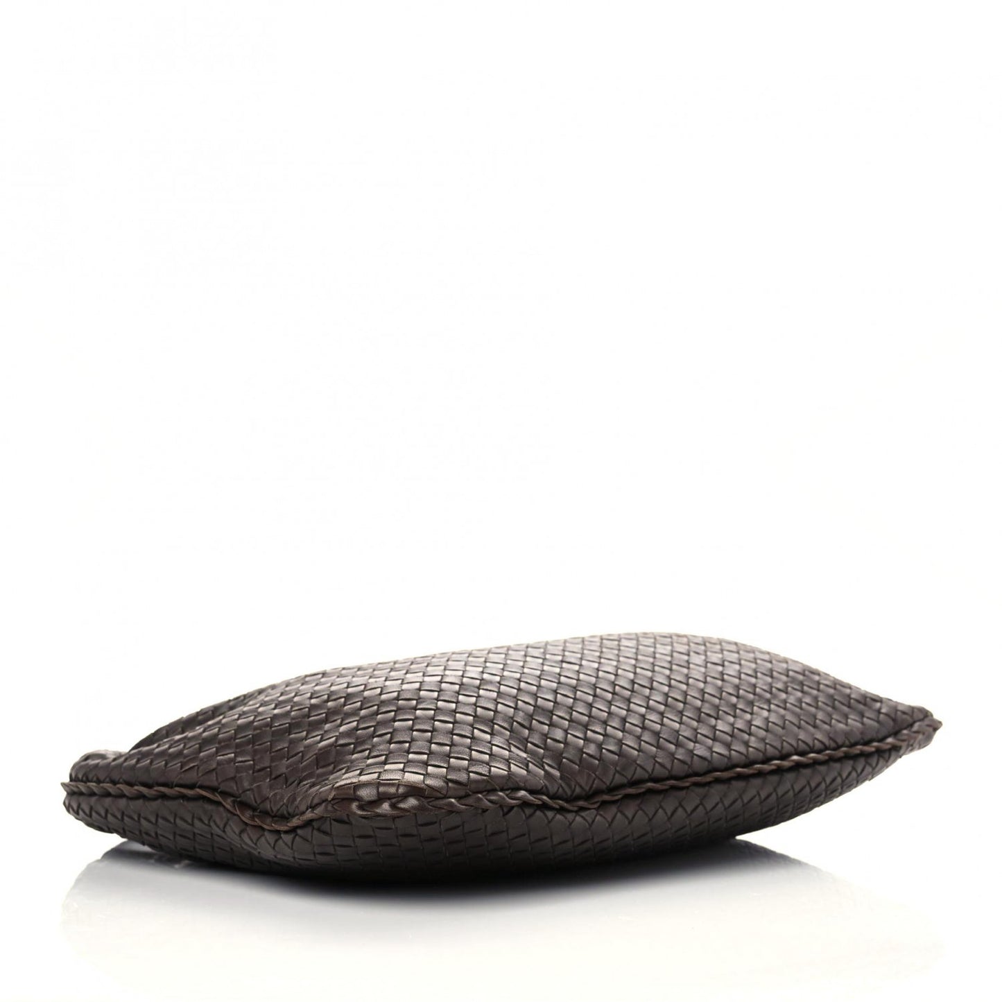 Nappa Intrecciato Large Veneta Hobo Ebano