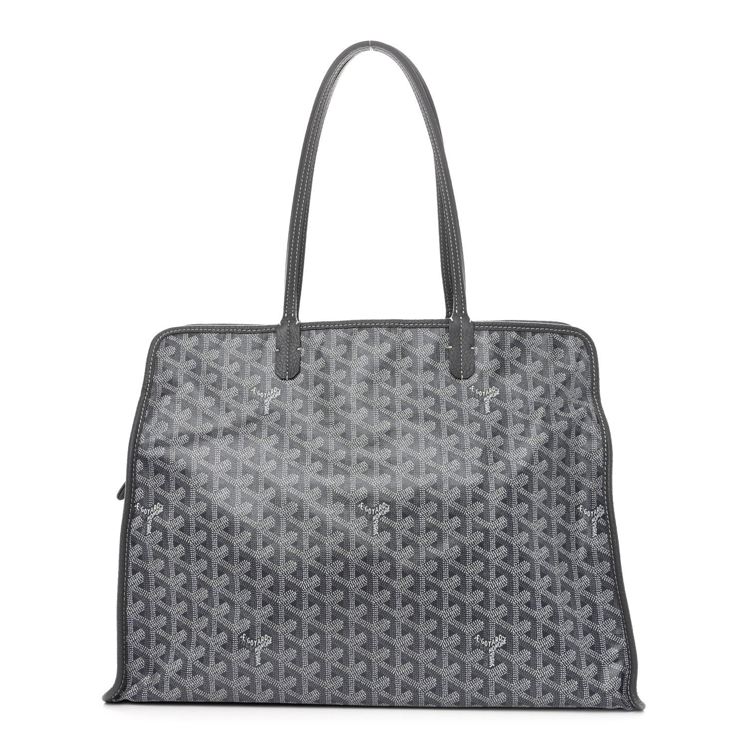 Goyard Goyardine Sac Hardy Pet Carrier PM Grey 3 of 14