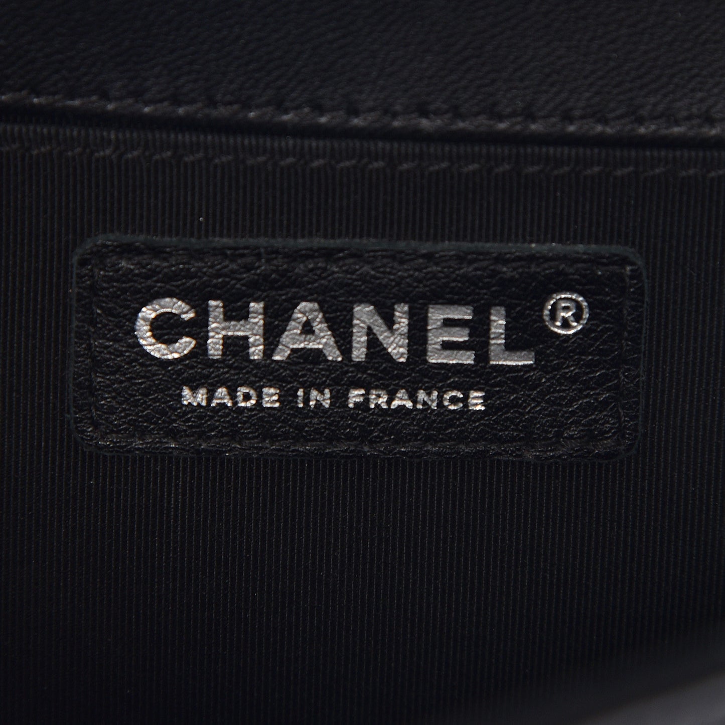 Lambskin Quilted Medium Boy Flap Black