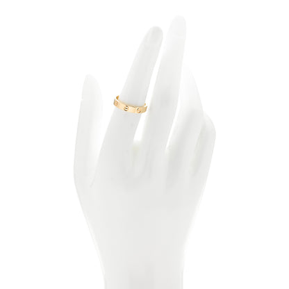 Cartier 18K Yellow Gold 3.5mm LOVE Wedding Band Ring 54 6.75 2 of 4