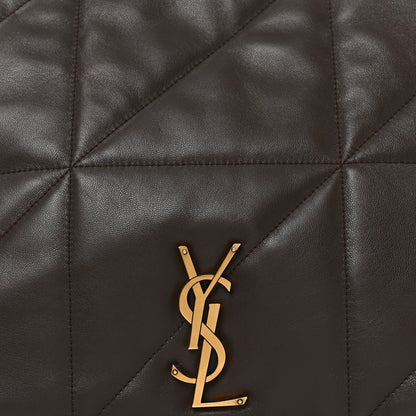 Saint Laurent Lambskin Matelasse Monogram Large Jamie 4.3 Dark Sweet Chocolate 8 of 10