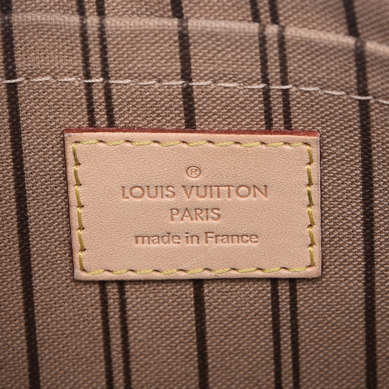 Louis Vuitton Monogram Neverfull MM GM Pochette 6 of 7